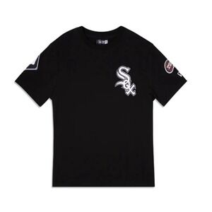 Chicago White Sox New Era Logo Select Men's M T-Shirt Black Stitched Patch Tee